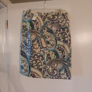 Van Huesen Paisley Skirt